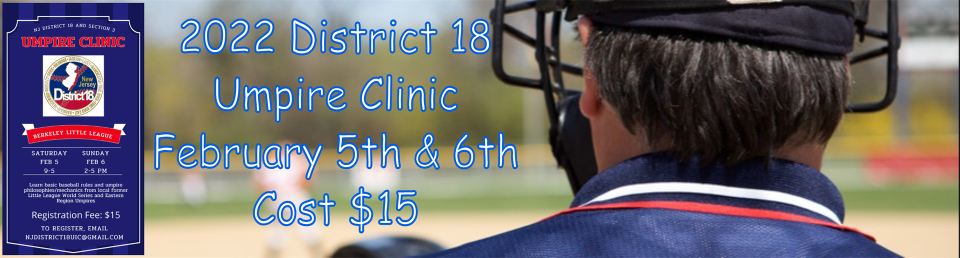 2022 District 18 Umpire Clinic