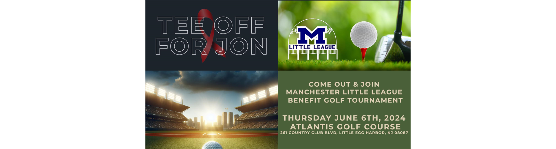 MLL Golf Outing - Tee Off for Jon